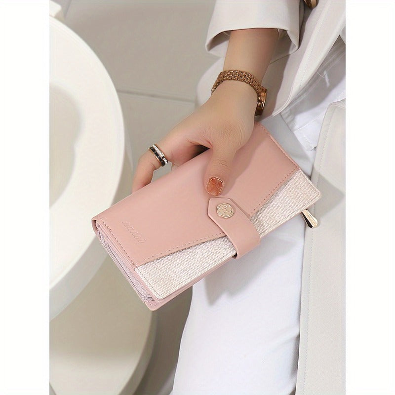 2024 New Niche Design for Women'S Wallets, Featuring a High-End Feel, Spacious Capacity, And a Two-In-One Card Holder