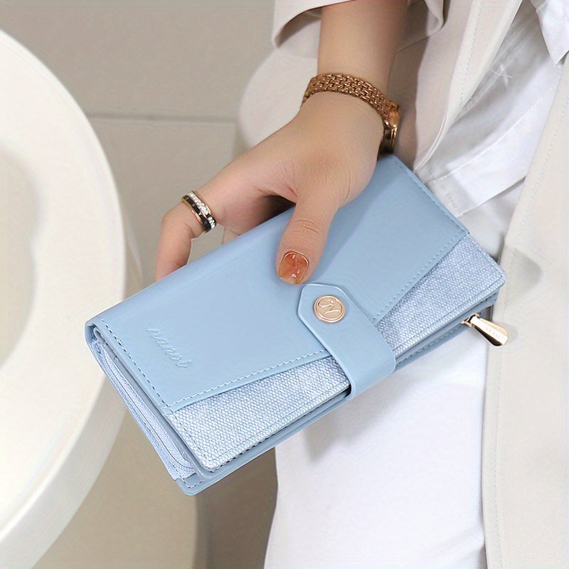 2024 New Niche Design for Women'S Wallets, Featuring a High-End Feel, Spacious Capacity, And a Two-In-One Card Holder