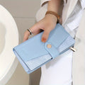 2024 New Niche Design for Women'S Wallets, Featuring a High-End Feel, Spacious Capacity, And a Two-In-One Card Holder