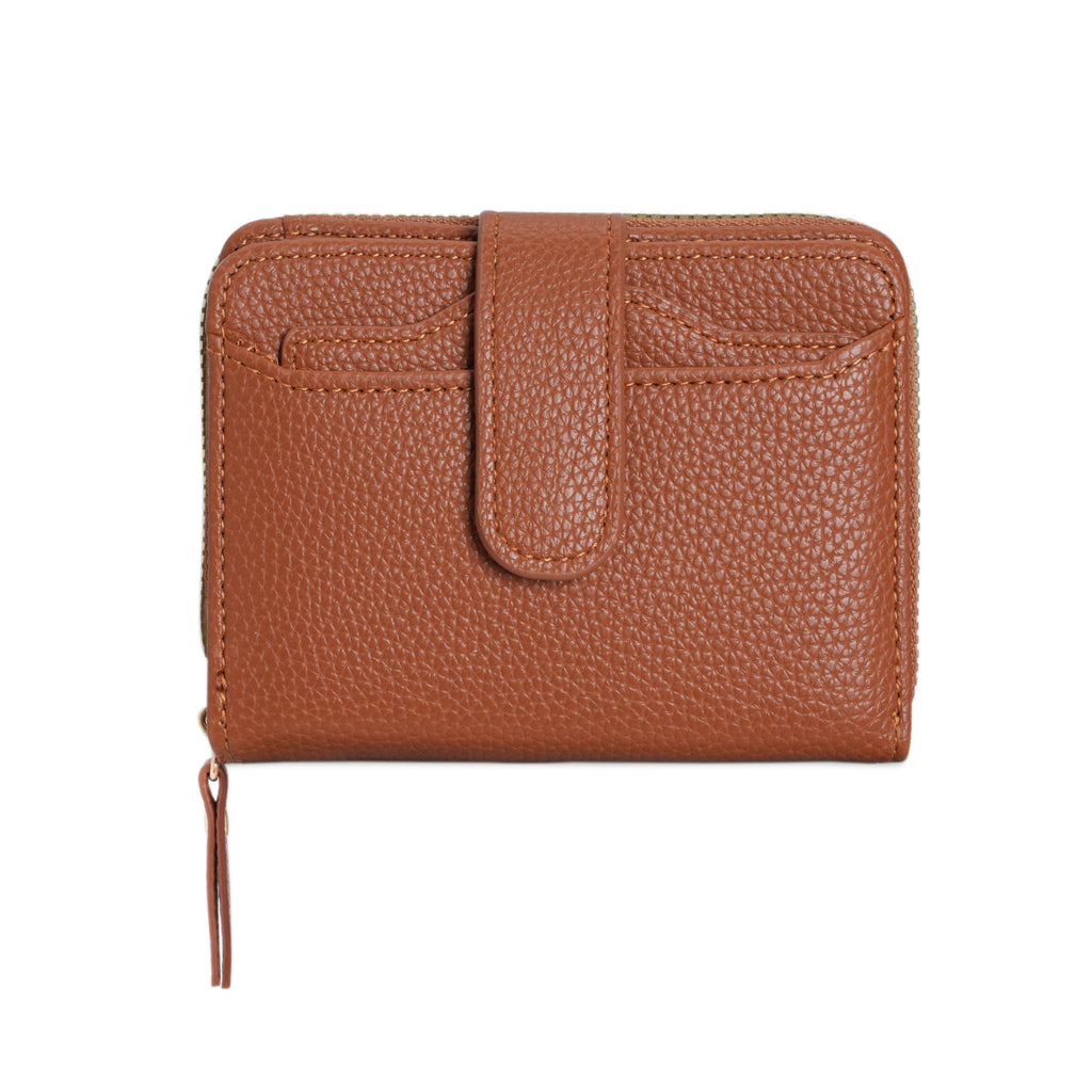 New Women's Wallet Short Wallet Women's High-end Card Bag Integrated Ins Fashionable Pu Wallet Small Wallet Women