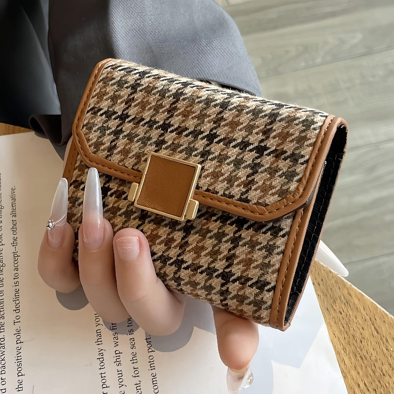 1\u002F2pcs Women'S Driver'S License Clip, Compact And Exquisite, High-End 2025 New Large-Capacity Multi-Card Clip, Advanced Fashion Short Multi-Card Clip, Wallet