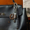 The Coffee Bean Bag Pendant Is a Coffee Accessory Bag Keychain Pendant.