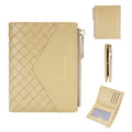 Baellerry Women's Wallet with Woven Pattern & Zipper Closure - Short Coin Purse & Card Holder Suitable for Cash, Credit Cards, Holders, Cash Holder, Everyday, Stylish Minimalist for, Travel,