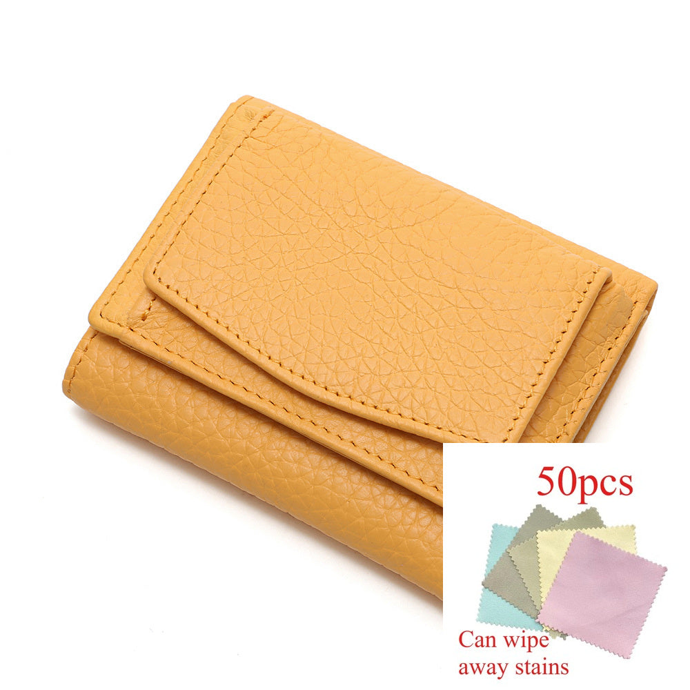 51pcs Women'S Small Wallet, Coin Wallet, Korean Version of Fashion Women'S Bag, Small Retro Change Bag for Women