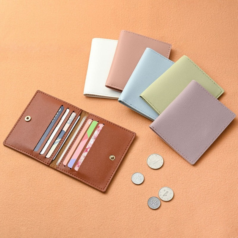Simple and Compact Card Bag, Bank Card Certificate Storage, Exclusive Card Space for Driver's License, Two-in-one Card Wallet, Light and Portable, Durable and, Daily Commuting Shopping Accessories
